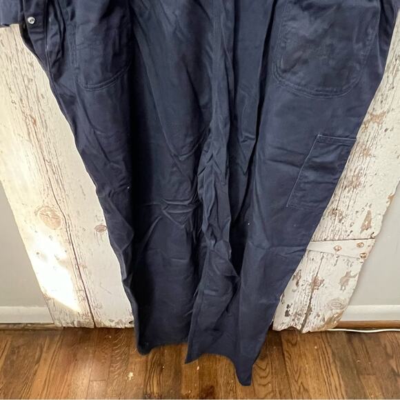 Carhartt FR Coveralls Mens 60R Navy Flame Resistant Jumpsuit HRC 2 Atpv 11.2 - Picture 14 of 14